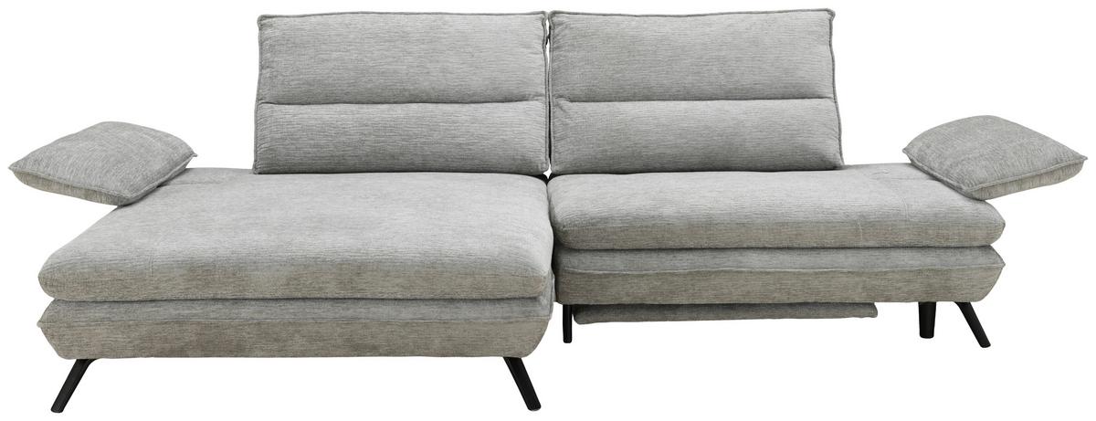 Kutna Garnitura Castello - siva/crna, Moderno, drvo/metal (110/174/97/276cm) - Mömax