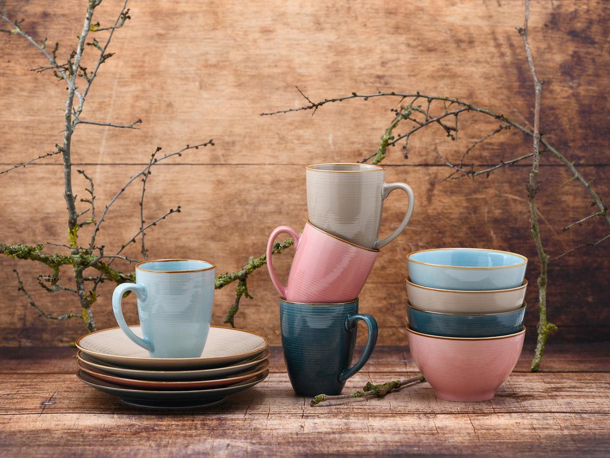 Kavni Servis Cosy Morning, 12-Delni - večbarvno, keramika - Creatable
