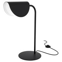 Tischleuchte Mollis Schwarz/Weiß max. 28 Watt - Schwarz/Weiß, Basics, Kunststoff/Metall (29/43/18cm) - MAYTONI