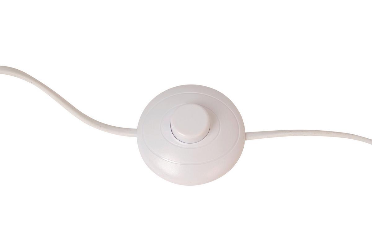 LAMPA STOJĄCA SAPHIRE - biały, Trend, tworzywo sztuczne/metal (45/153cm) - Novel