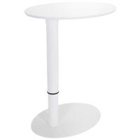 Dvižna Miza Stand Iii, Bela - bela, Basics, kovina/leseni material (90/50/64cm) - MID.YOU