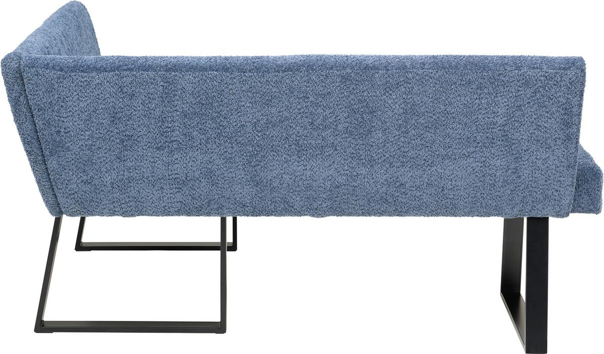 ŁAWKA NAROŻNA TERRI - ciemnoniebieski/czarny, Konventionell, metal/tkanina (160/130cm) - MID.YOU