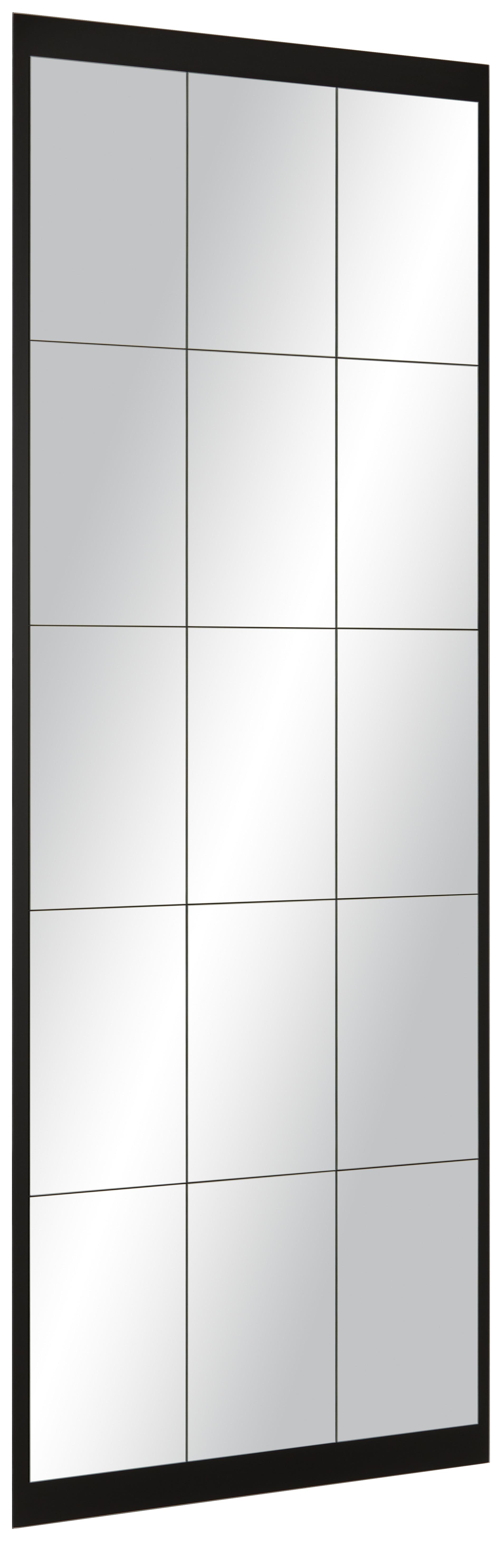 Wandspiegel in Schwarz - Schwarz, MODERN, Glas (64/170cm) - Modern Living