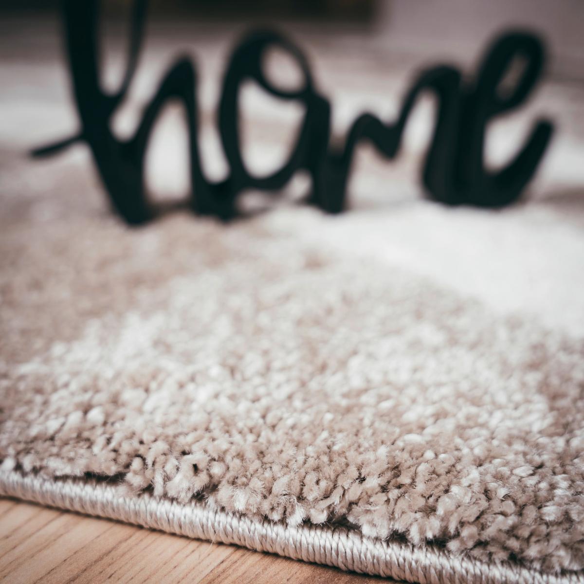 FLACHWEBETEPPICH MY FRISCO 283 - Taupe, Basics, Textil (80/150cm)