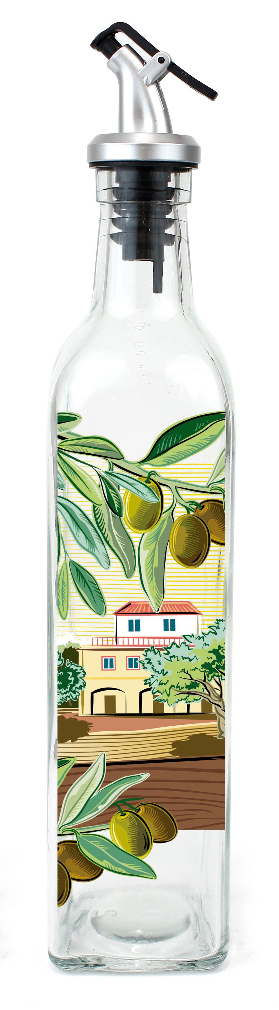 Sticlă pentru ulei Oliva I, cca. 250 ml - Basics (4,8/24,5cm)