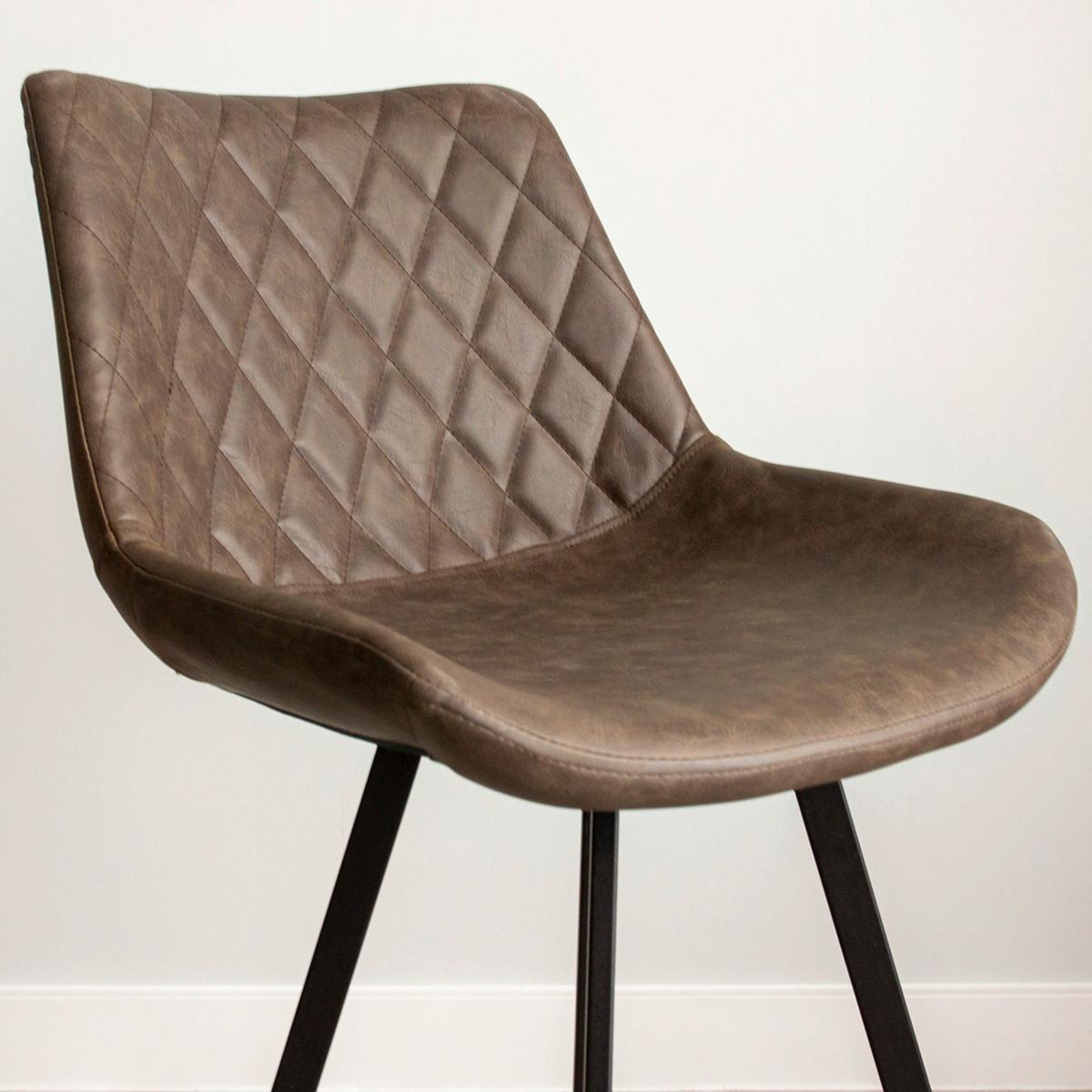 Barhocker-Set Bowie 2er-Set ca. 58x102 cm Taupe - Taupe/Schwarz, KONVENTIONELL, Textil/Metall (50/102/55cm) - MID.YOU