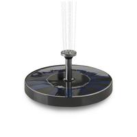 Lampă solară Elian - negru, Modern, plastic (16/3cm) - Modern Living