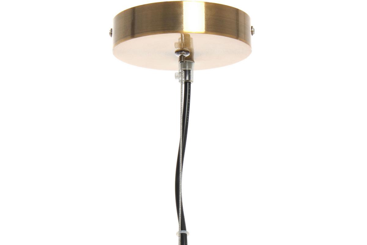 Hängeleuchte Virgina 125 Klar - Klar, Basics, Glas/Metall (23/23/36cm) - Kayoom