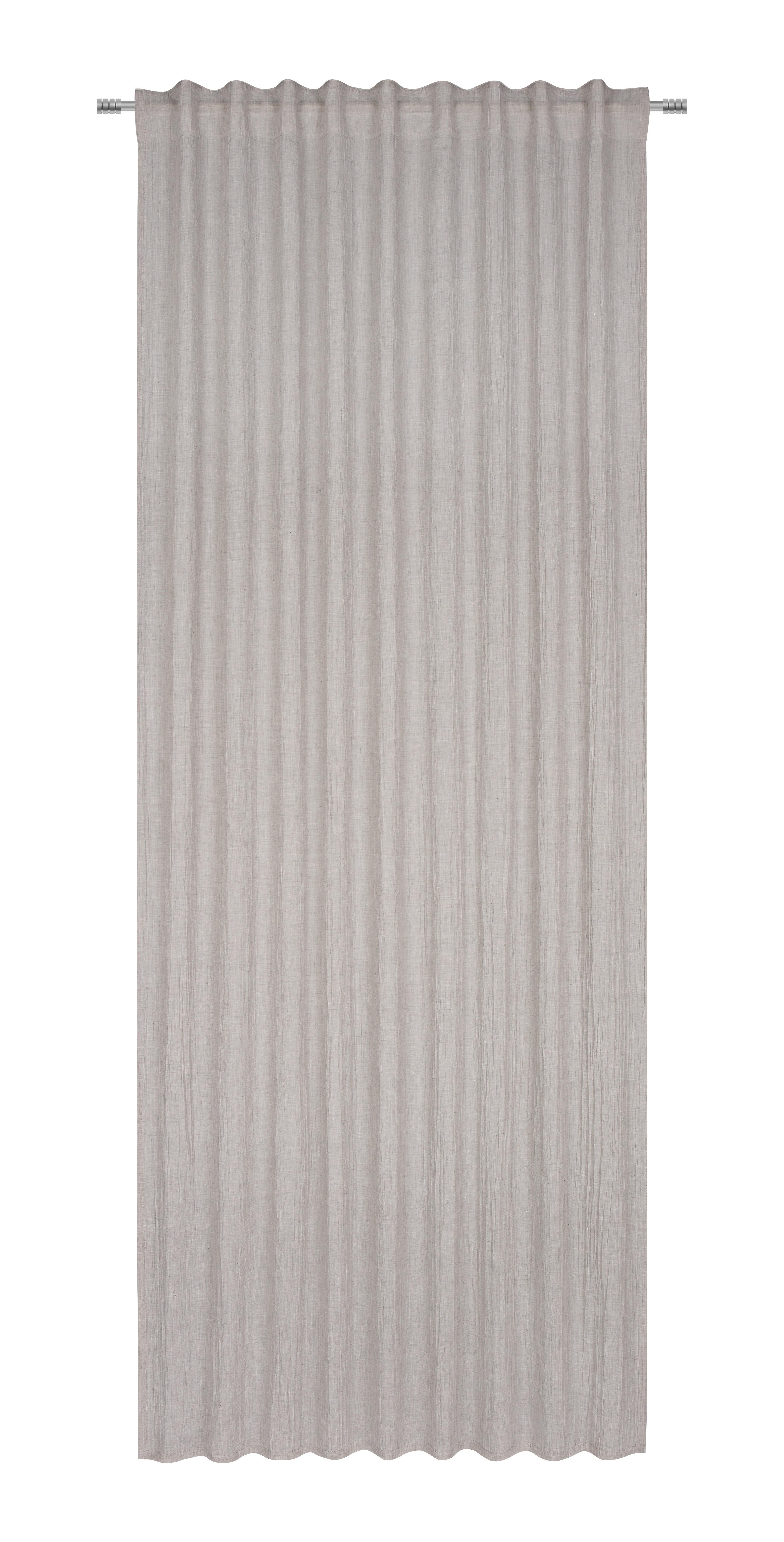 Készfüggöny Ramona 135/245cm - bézs, Modern, textil (135/245cm) - Modern Living
