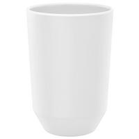 Zahnputzbecher Lilo aus Kunststoff in Weiss - Weiss, Modern, Kunststoff (7,62/10,8cm) - Modern Living