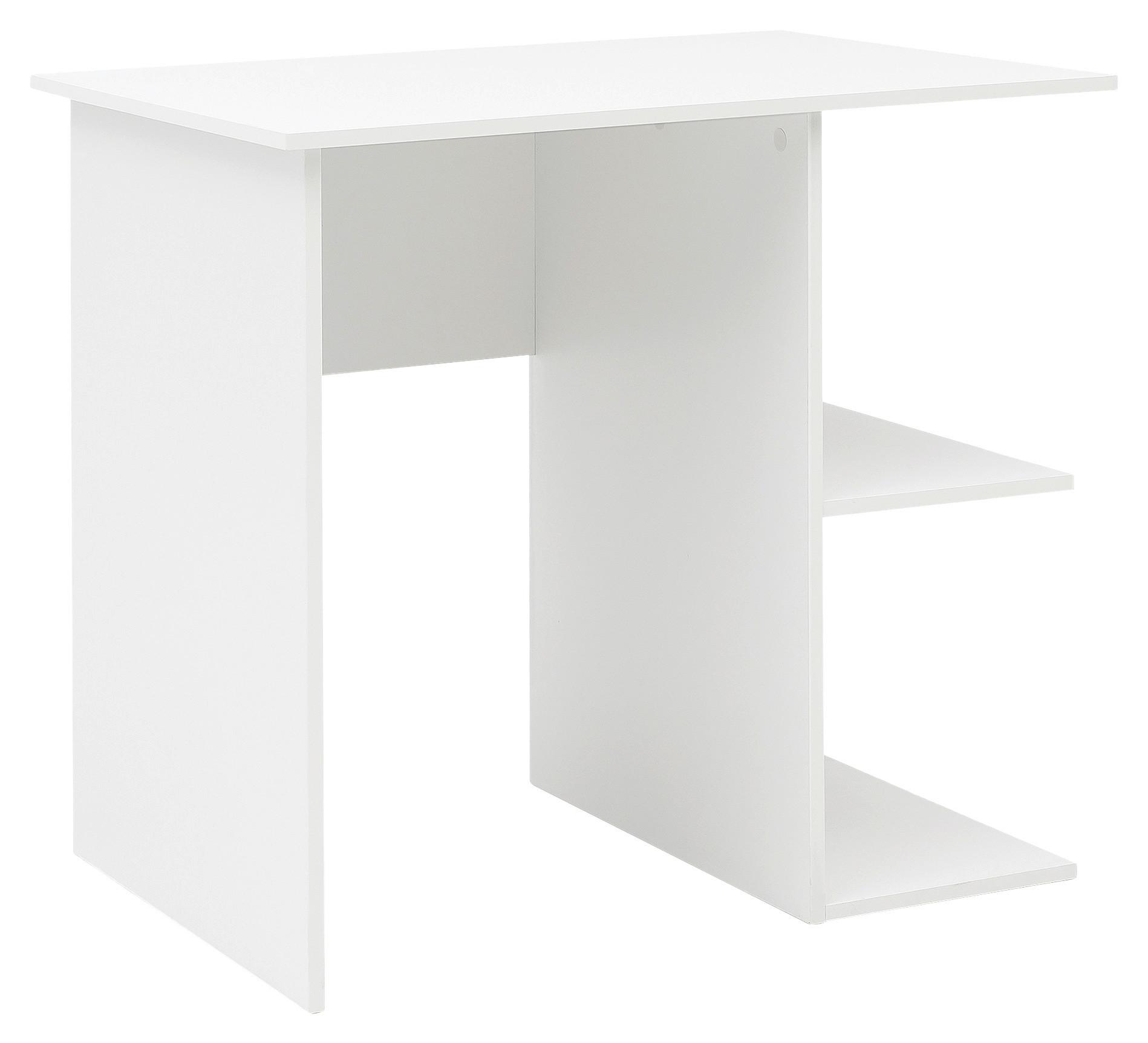 Pisalna Miza Wl5.757, Bela - bela, Konvencionalno, leseni material (82/60/76cm) - MID.YOU