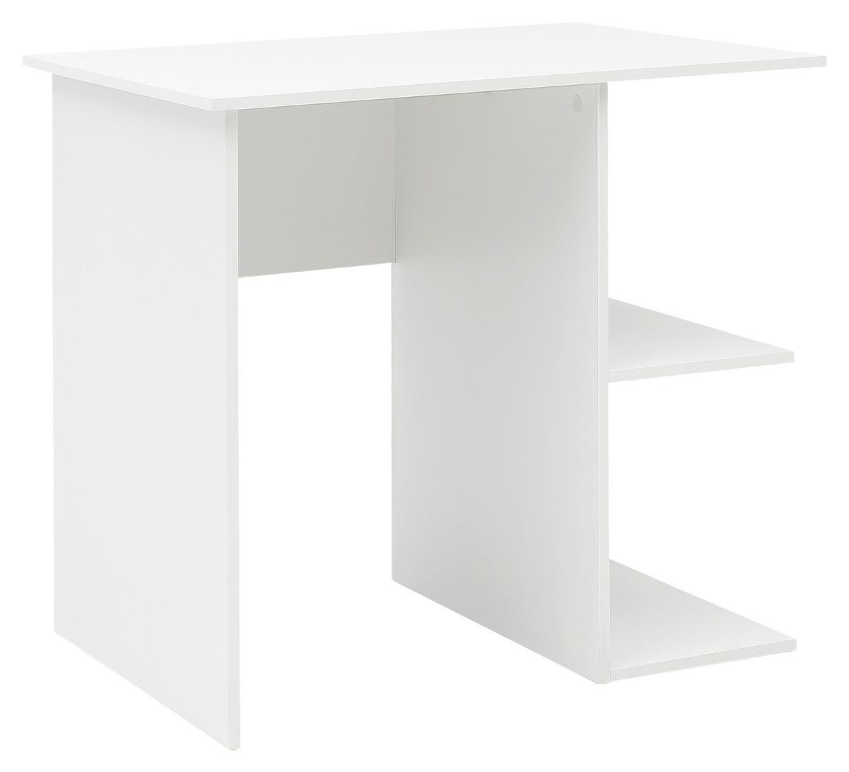 Pisalna Miza Wl5.757, Bela - bela, Konvencionalno, leseni material (82/60/76cm) - MID.YOU