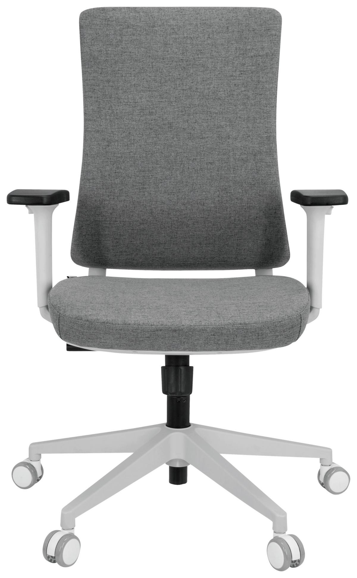 Pisarniški Stol Comfio Wp, Siva - siva, Basics, umetna masa/tekstil (66/104/58cm) - MID.YOU