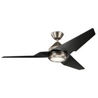 Stropni Ventilator Jade - zlatne boje/crna, Design, metal/plastika (152/35cm)