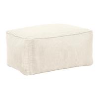 Taburet CAROLINE - alb, Modern, textil (80/38/50cm) - Mömax