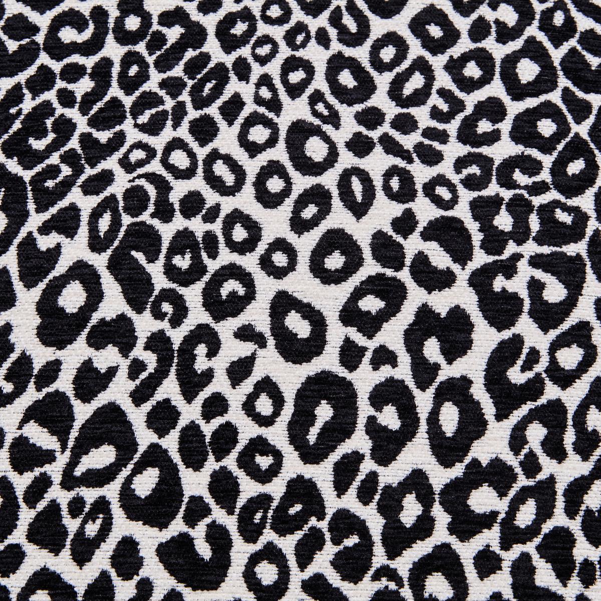 Stauraumhocker Baca Schwarz/Weiß - Schwarz/Weiß, LIFESTYLE, Holz/Textil (35/35/42,5cm) - Mömax