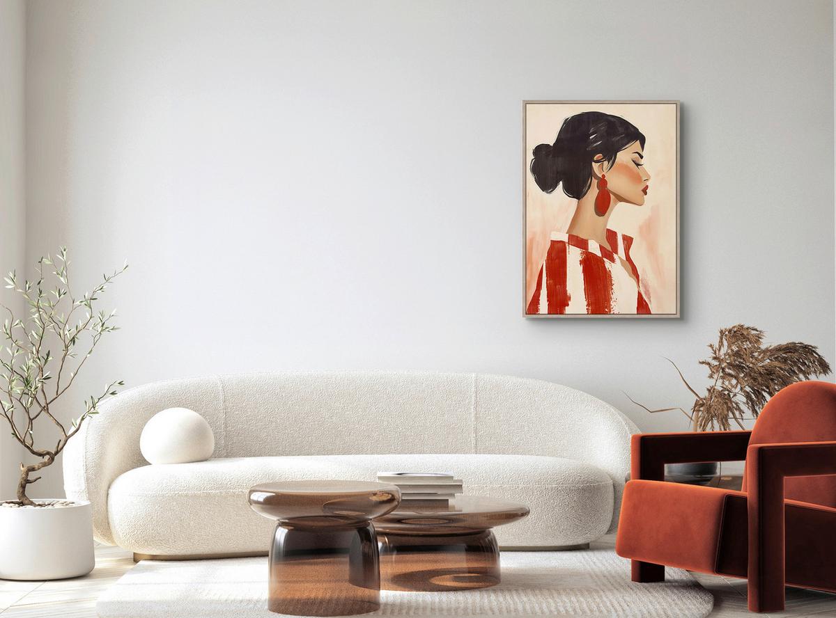 Slika Na Platnu 60x90cm Denise Small - višebojna, tekstil/pločasti materijal (60/90cm) - Mömax