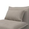BÄDDFÅTÖLJ MACY - beige, Modern, metall/textil (83/70/84cm) - Bessagi Home