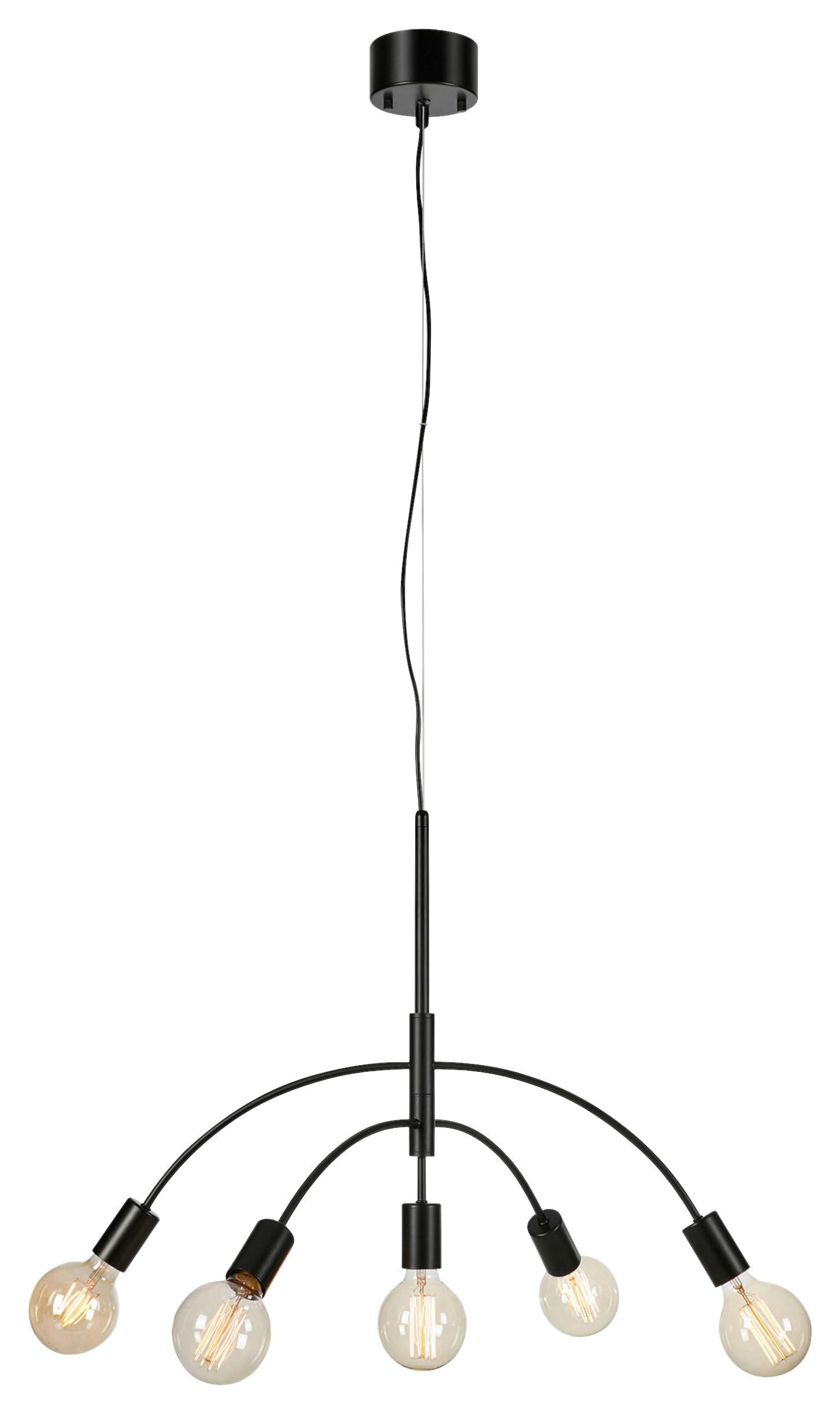 Hängeleuchte Cygnus Pendant max. 40 Watt - Schwarz, Basics, Metall (70/70/50cm) - Markslöjd