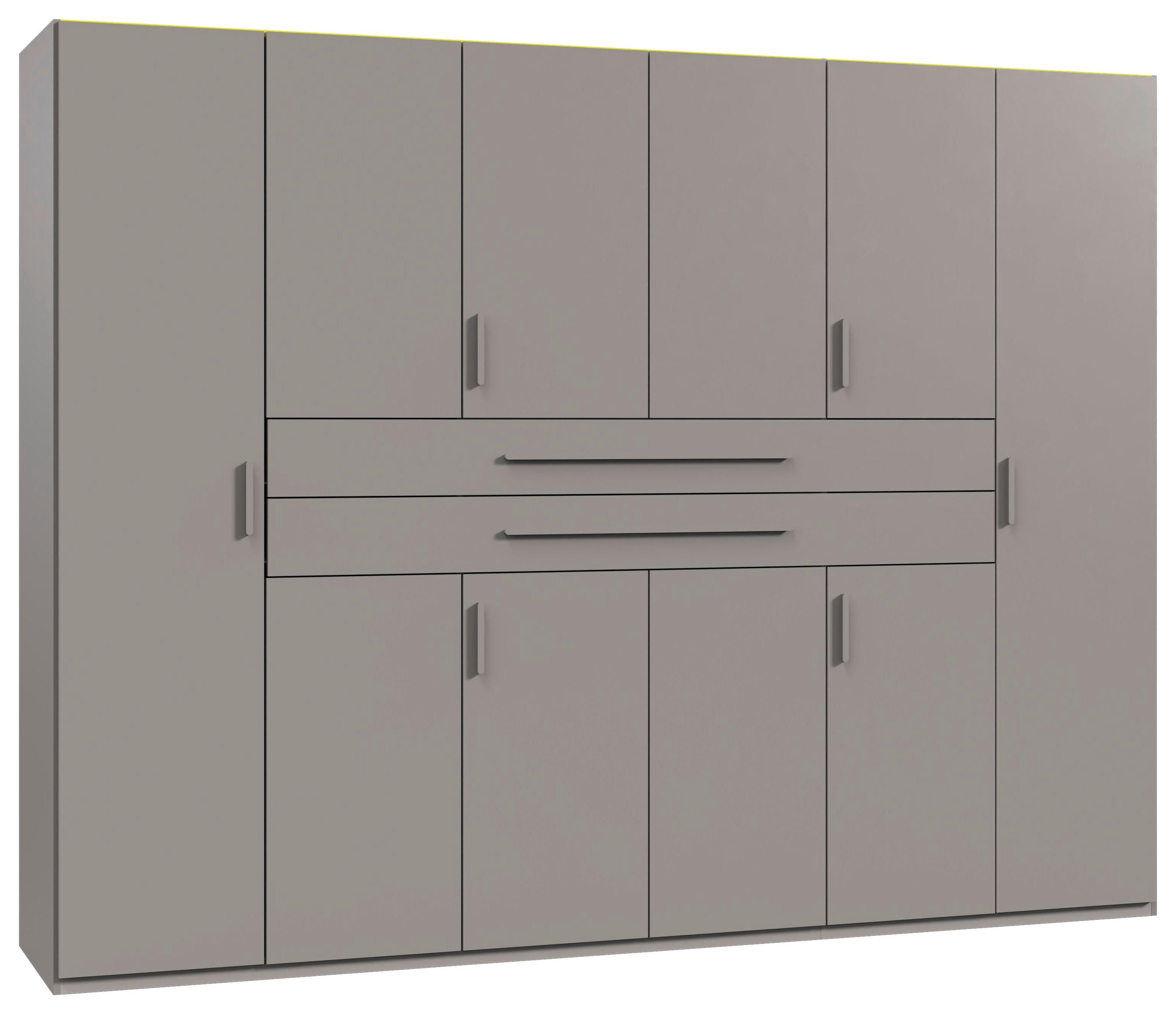Ormar S Klasičnim Vratima Lumios - sivo-bež, Konvencionalno (270/208/65cm) - Modern Living