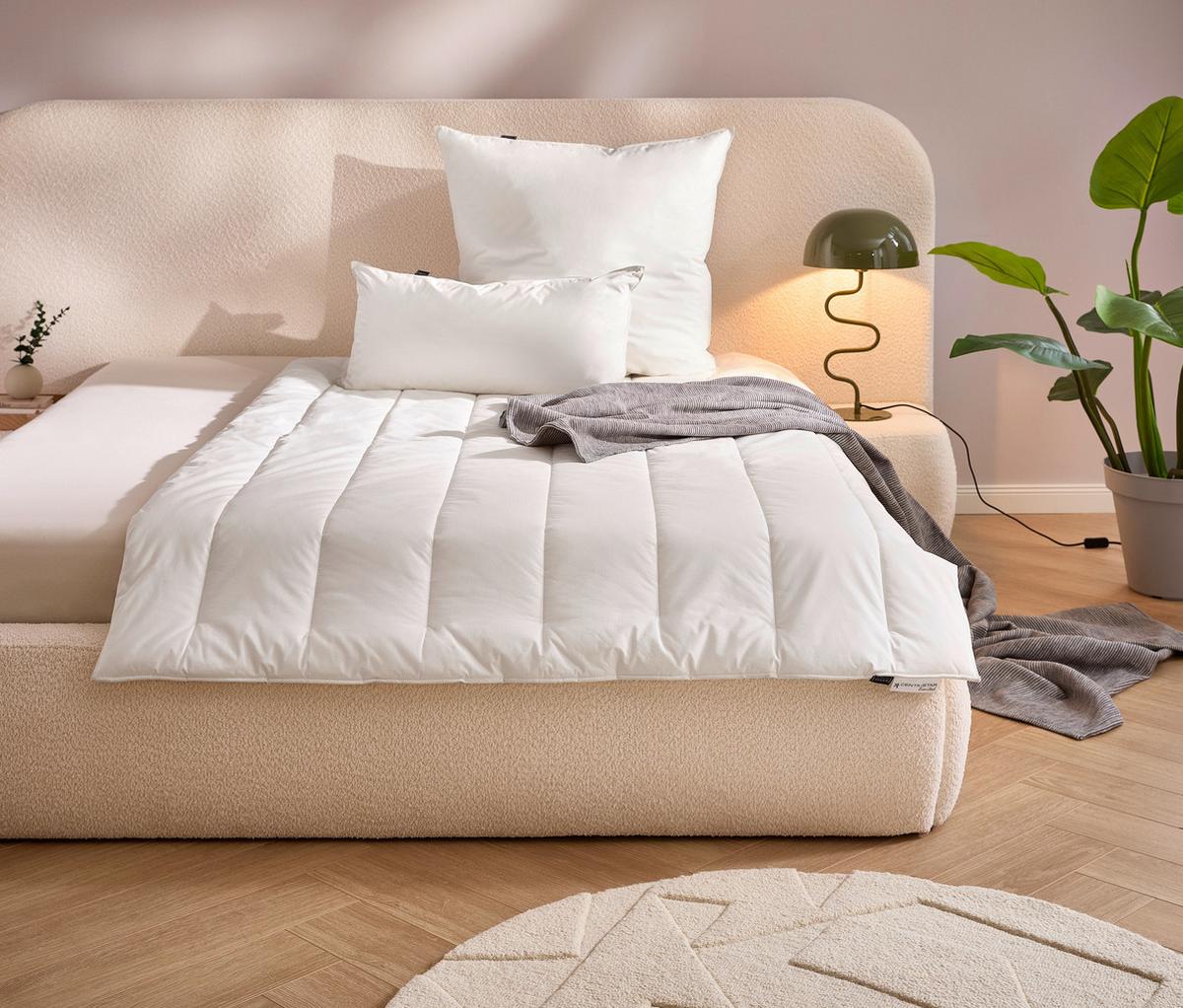 KOŁDRA CAŁOROCZNA VEGAN DREAM - biały, Basics, tkanina (135/200cm) - Centa-Star