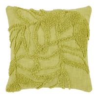 Díszpárna Leaves 45/45 - zöld, Modern, textil (45/45cm) - Modern Living