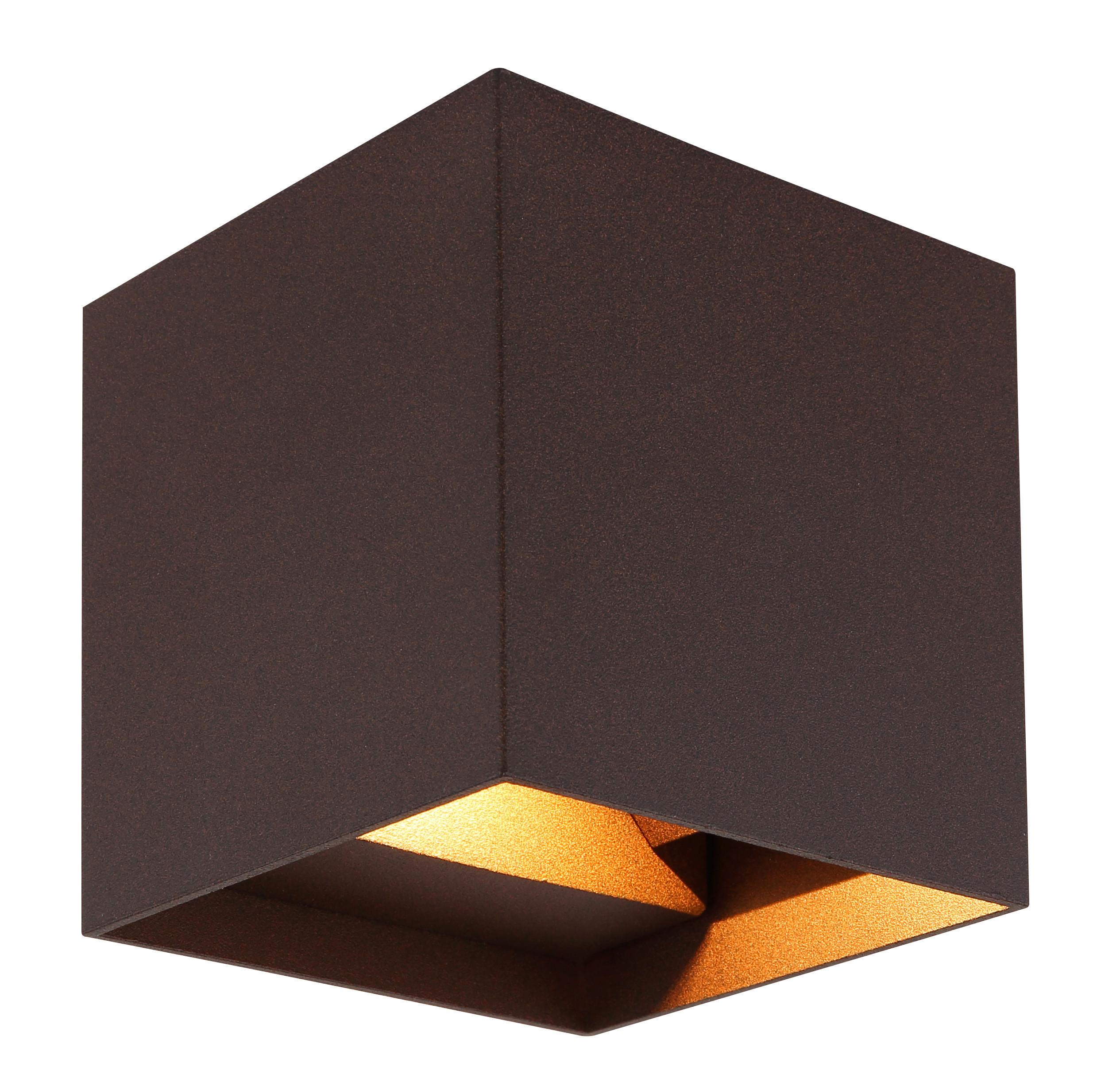 LED-WANDLEUCHTE 34168RO VERONIKA - Design (10/10/10cm) - Globo