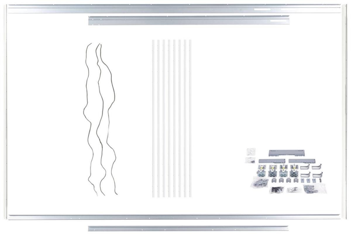 Montagepaket Unit in Chromfarben - Chromfarben, MODERN, Kunststoff/Metall - Based