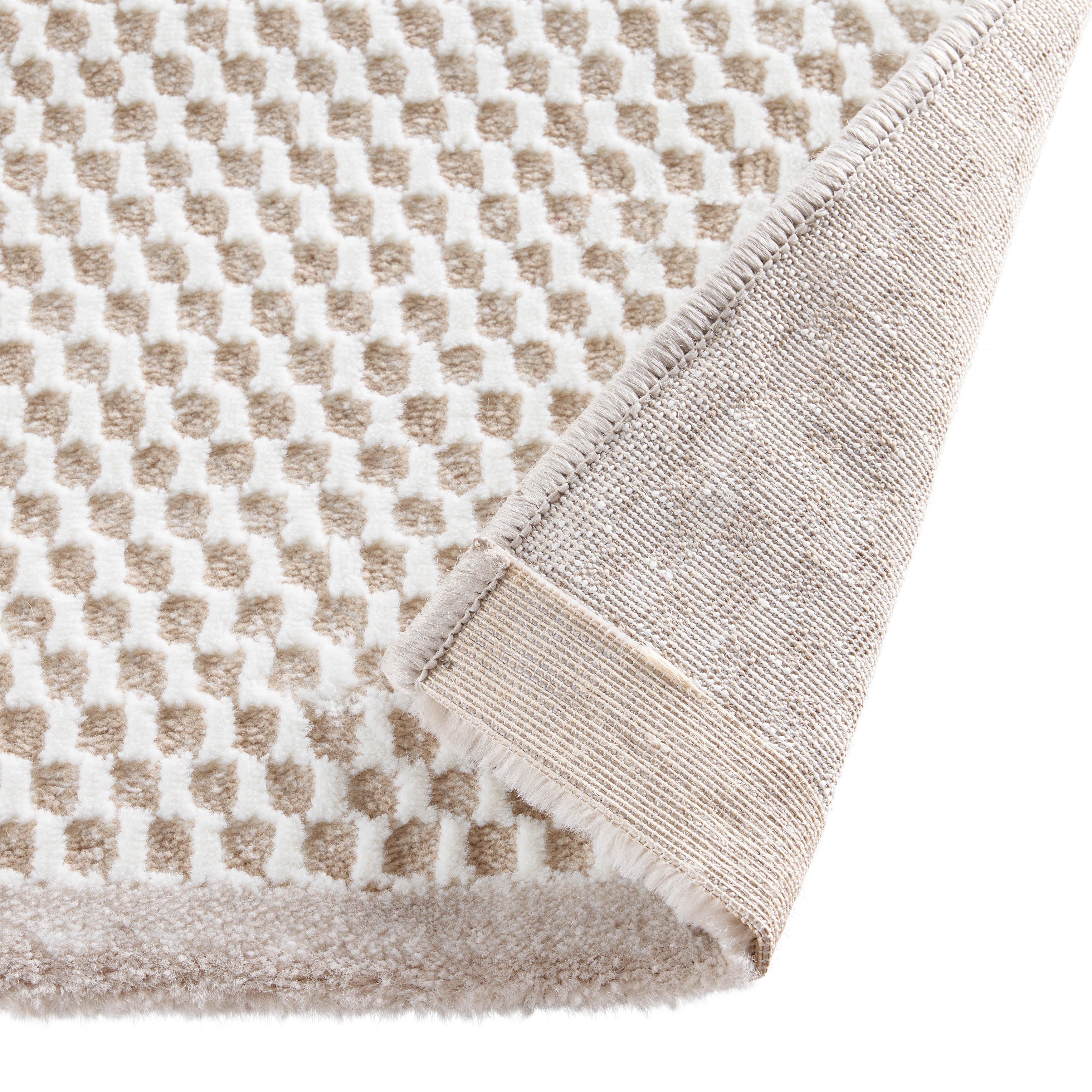 FLATVÄVD MATTA NORDRUHE - taupe, Klassisk, textil (80/150cm) - Mömax