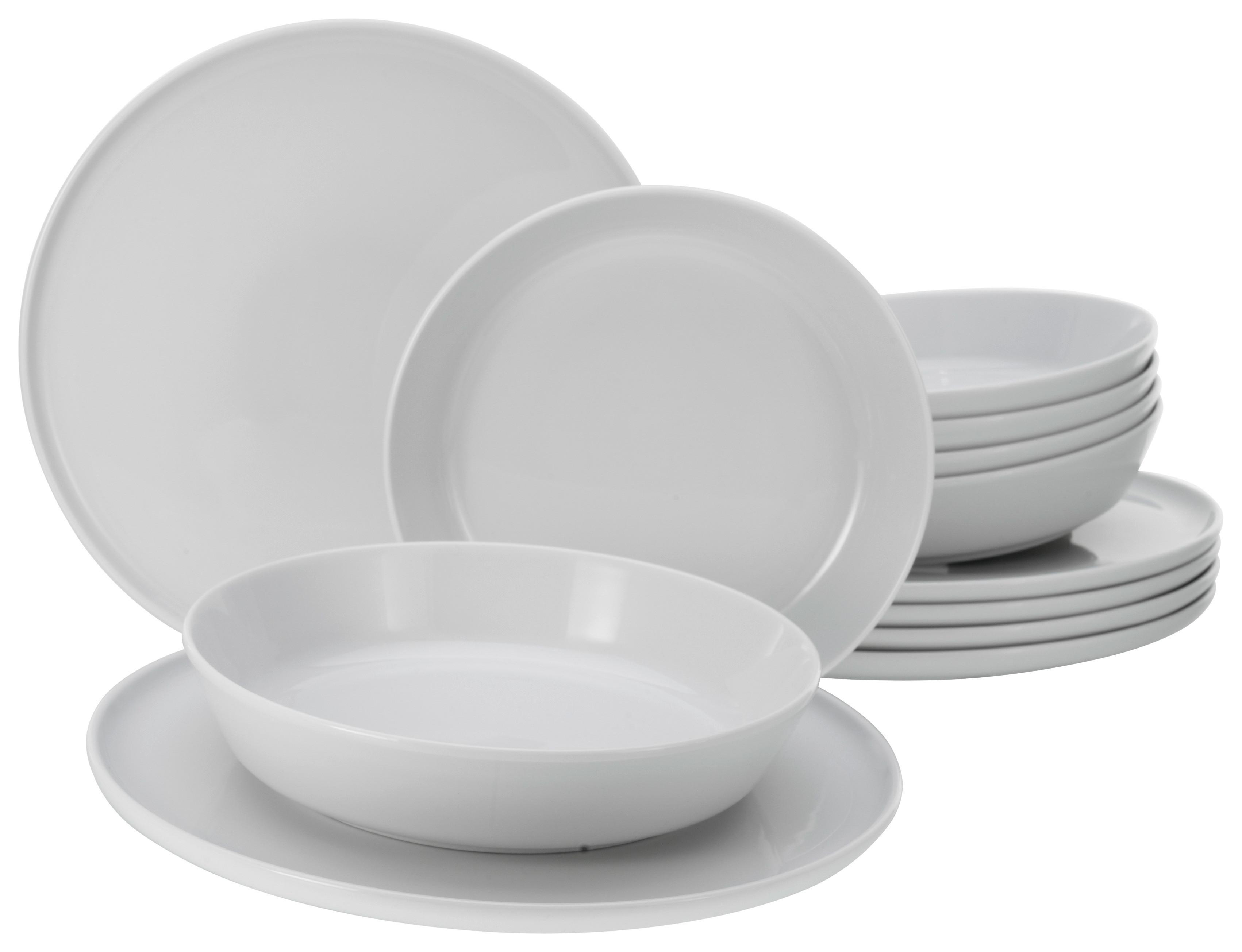 Jedilni Servis Chef Collection, 12-Delni - bela, Basics, keramika - Creatable