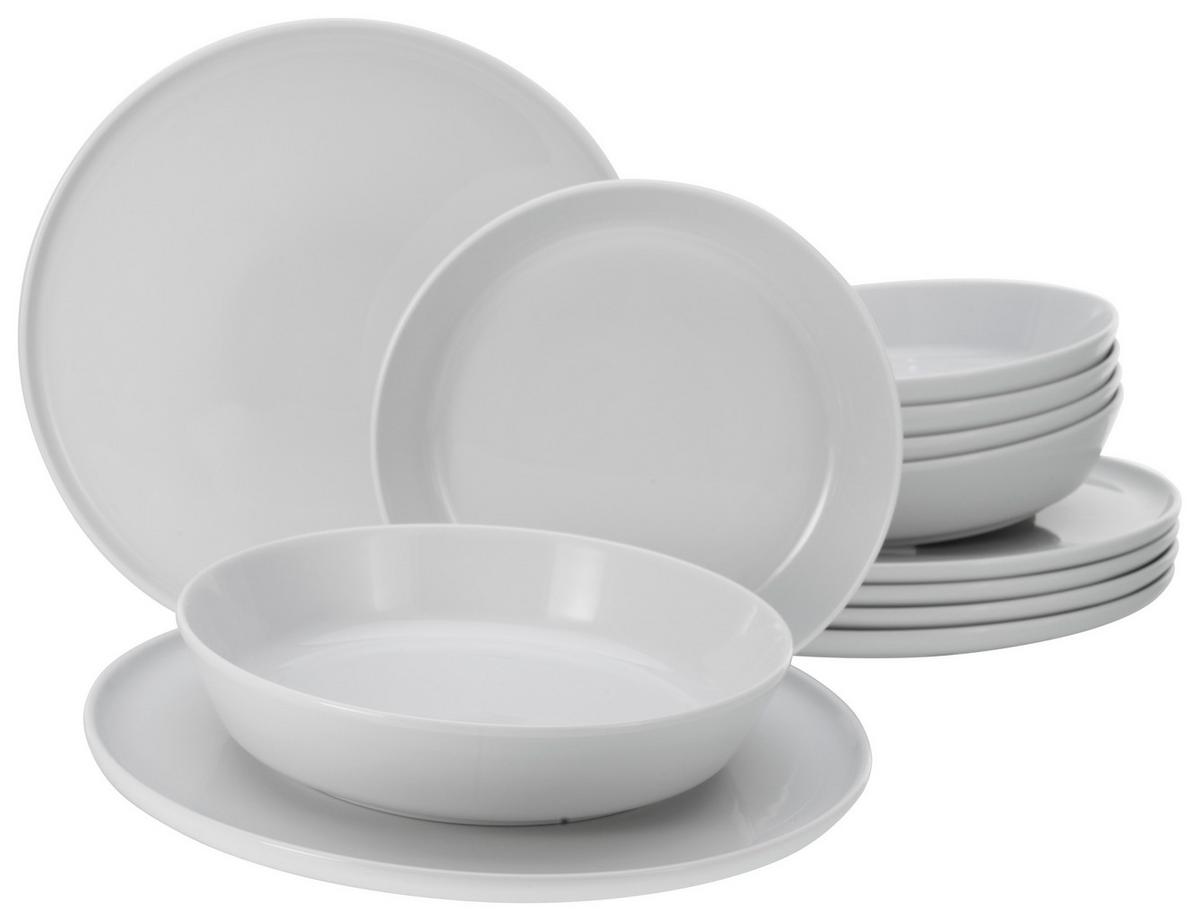 Jedilni Servis Chef Collection, 12-Delni - bela, Basics, keramika - Creatable
