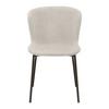 STOL NOEMIE - beige/svart, Modern, metall/trä (46/79/56cm) - Bessagi Home