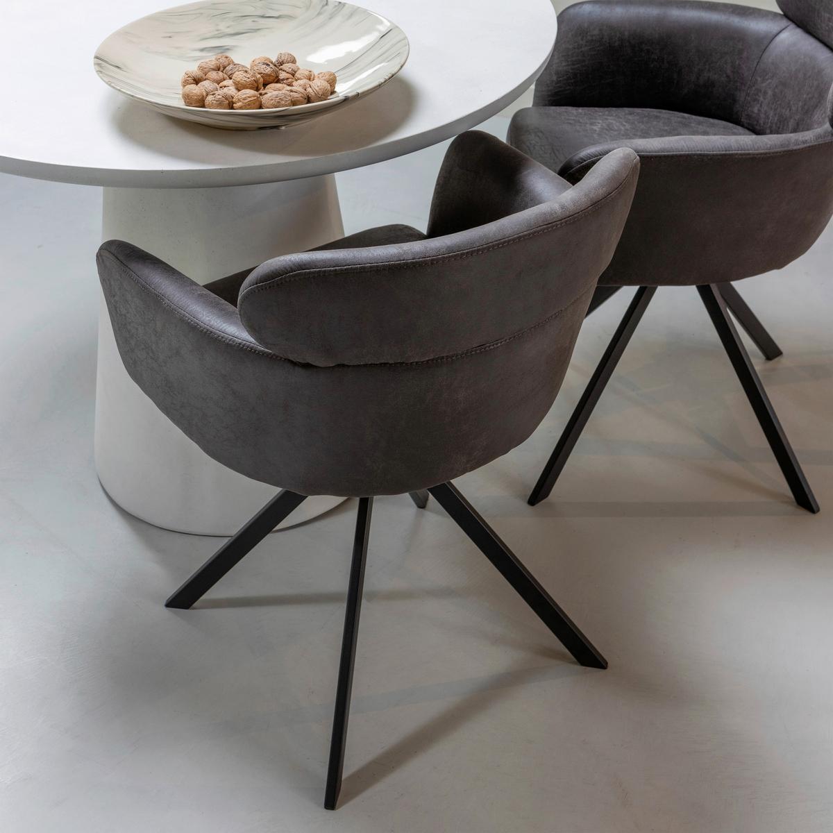 Esstisch Damon Weiß - Weiß, Design, Keramik (100/100/76cm) - Livetastic