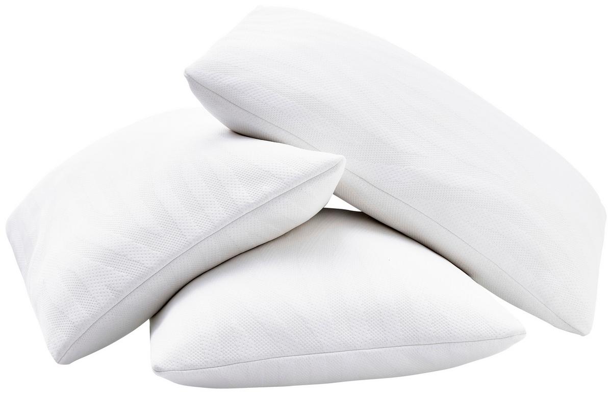 PODUSZKA POD KARK COMFORT SCHLAFKISSEN PURECLEAN - kremowy, Basics, tkanina (40/80cm) - Tempur