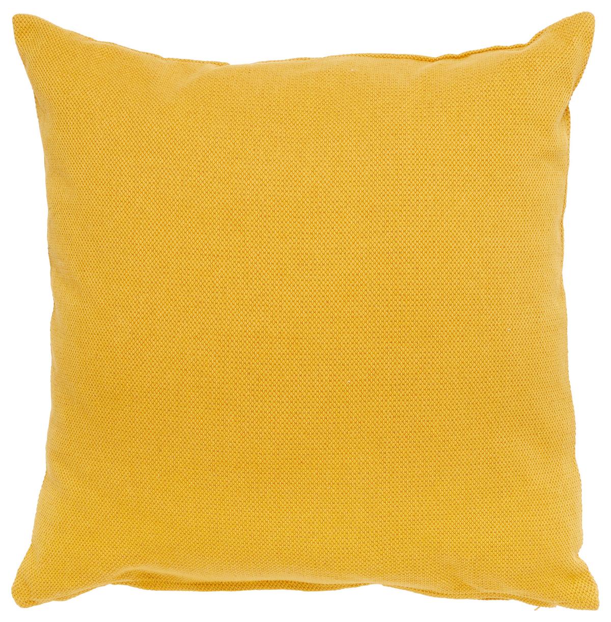 Díszpárna Chris 50/50cm - sárga, Modern, textil (50/50cm) - Premium Living