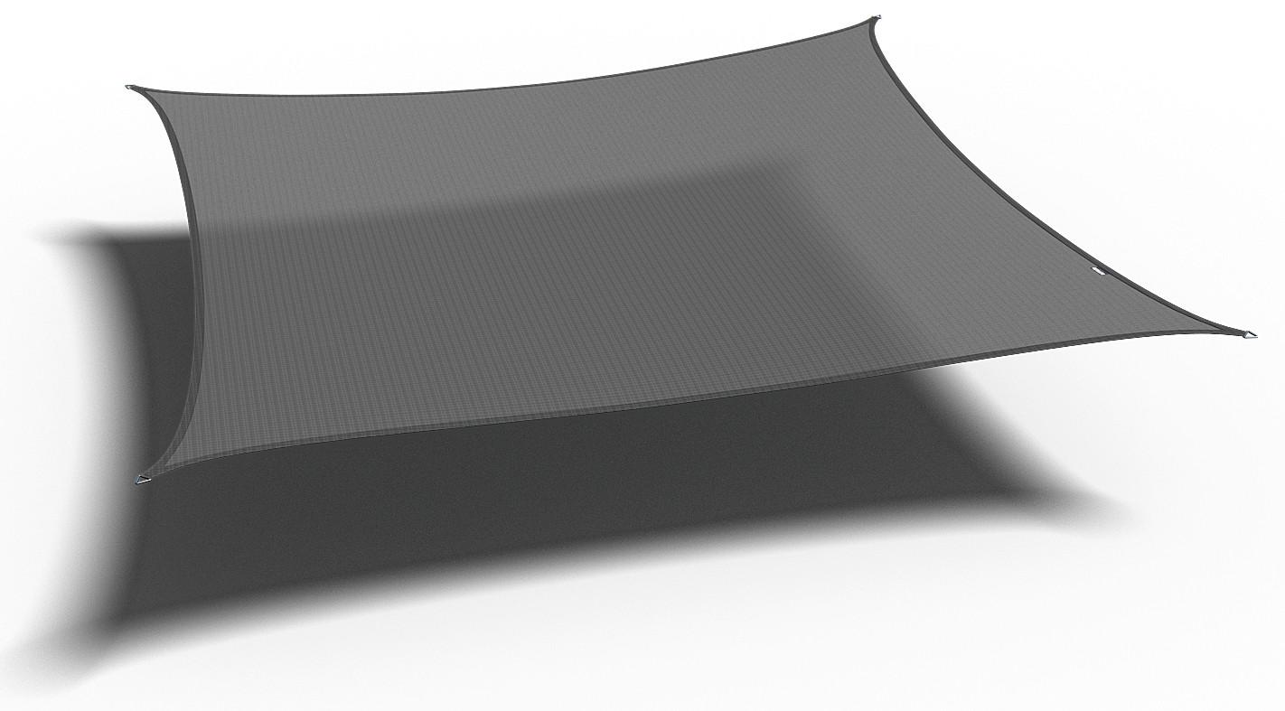 Sonnensegel Coolfit Grau - Grau, MODERN, Kunststoff (500/1/500cm) - Gardenson