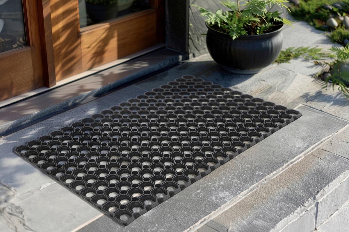 Fussmatte Clean Way 125 Schwarz 40x60 - Schwarz, Basics, Kunststoff (40/60cm) - Kayoom