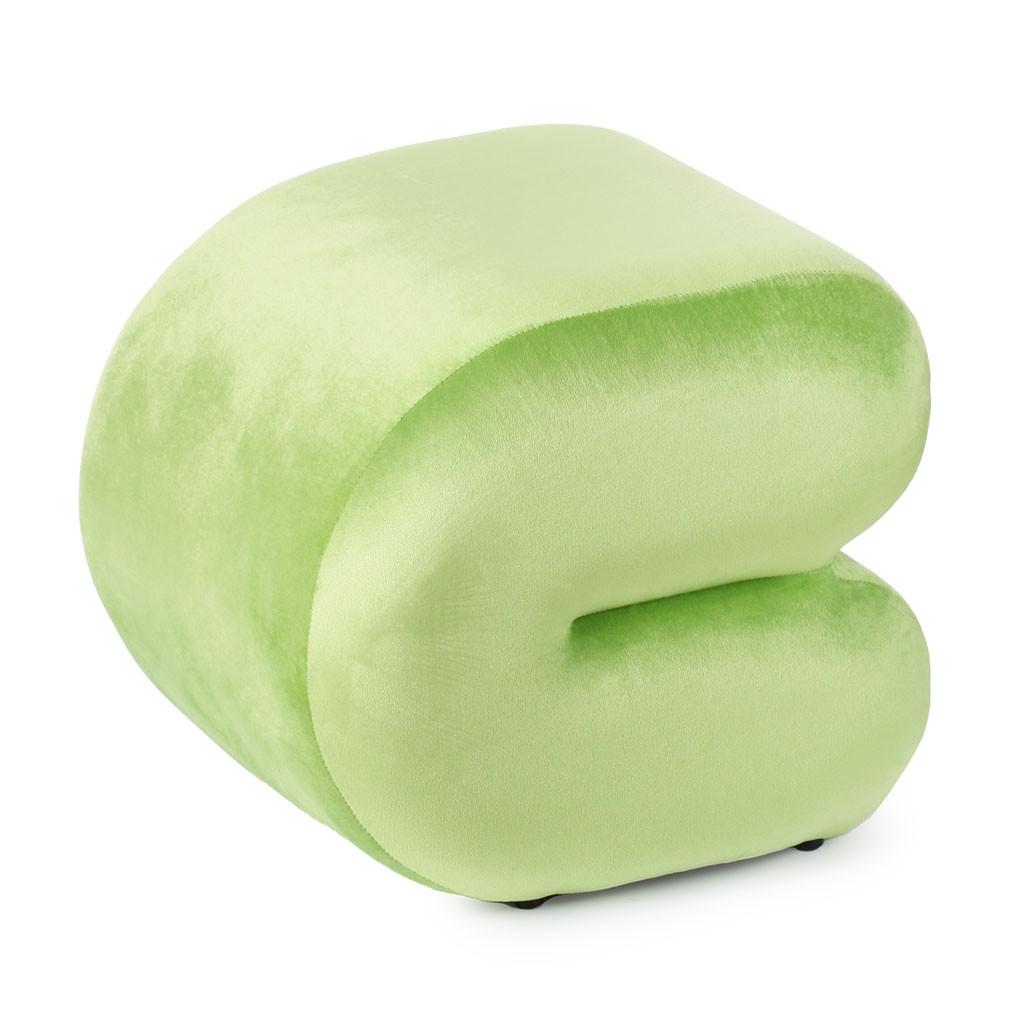 Ülőke Zöld Deho - zöld, Modern, faalapú anyag/textil (37/37cm)