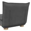 SCHLAFSESSEL BELLA - Dunkelgrau/Naturfarben, MODERN, Holz/Textil (85/76/84cm) - Bessagi Home