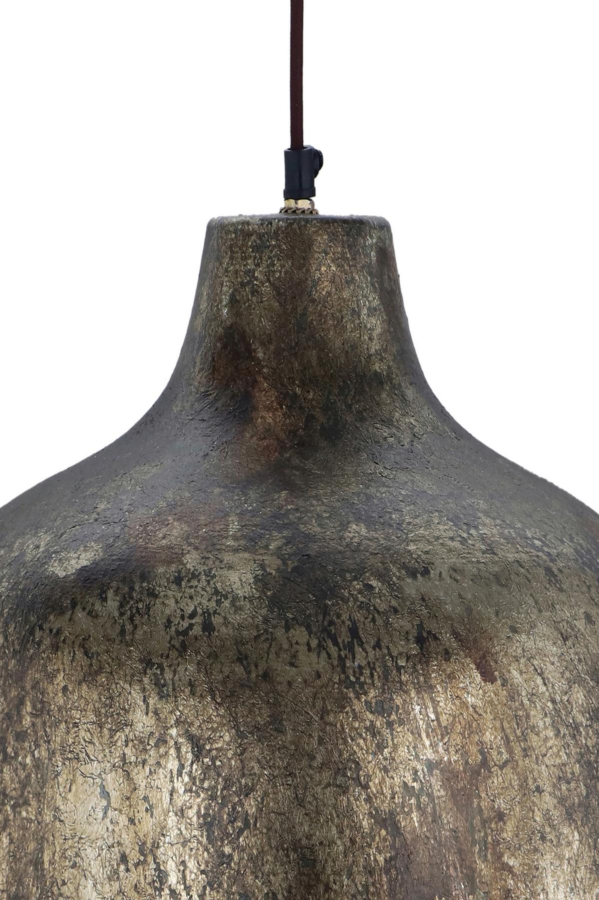 Hängeleuchte Sawyer 125 Gold - Goldfarben, Basics, Metall (40,5/40,5/43cm) - Kayoom