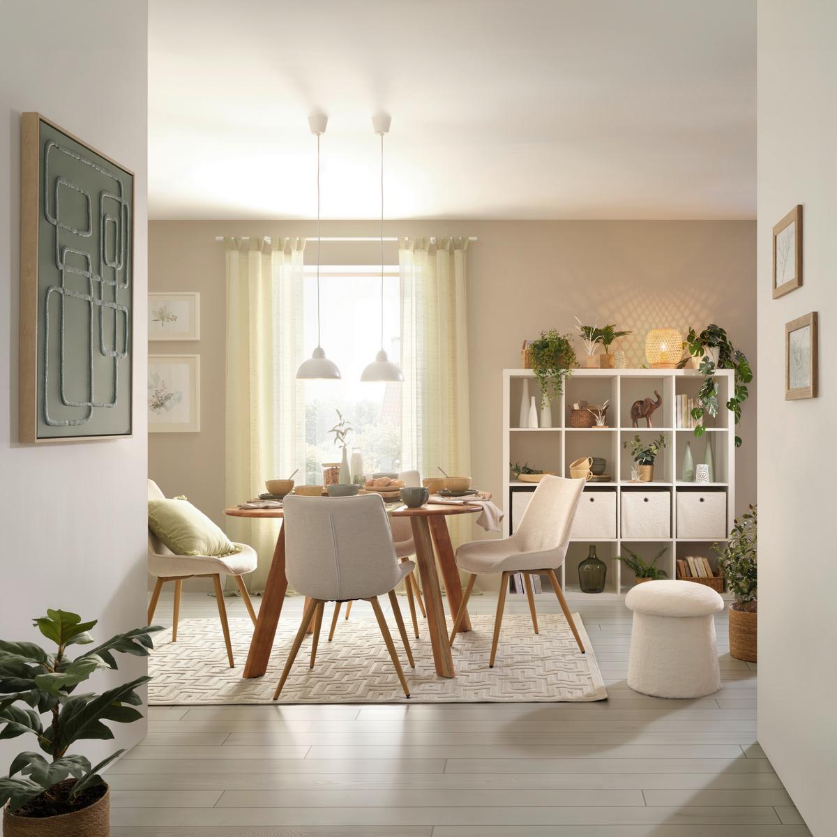 Raumteiler in Weiß - Weiß, KONVENTIONELL, Holzwerkstoff (147/147/38cm) - Based