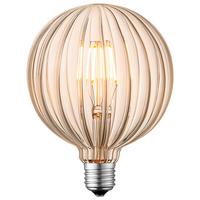 LED-Leuchtmittel Diy max. 4 Watt - Bernsteinfarben, MODERN, Glas/Metall (12,5/12,5/17cm)