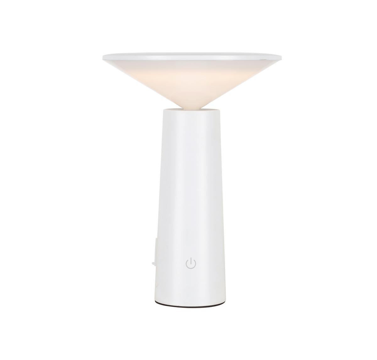 Zunanja Led-svetilka Kolim - bela, Romantika, umetna masa (14cm) - Modern Living