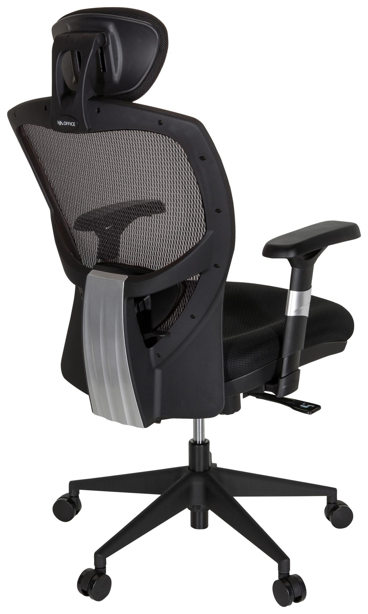 Pisarniški Stol Venus Base, Temno Siva, Črna - temno siva/črna, Basics, umetna masa/tekstil (66/117/65cm) - MID.YOU
