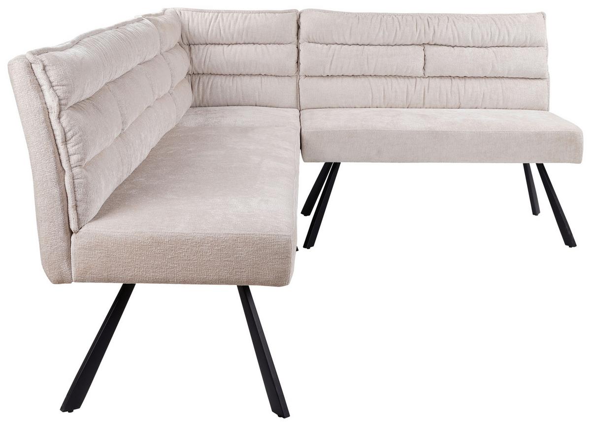 Kotna Klop Yuri, Bež - črna/bež, Trendi, kovina/tekstil (176-214/68/88cm) - Livetastic