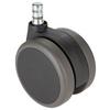 Set Kolesc Za Vrtljivi Stol Rolo No-Noise, Črna, 5-Delni - siva/črna, Basics, kovina/umetna masa (5,2/8,3/7,5cm) - MID.YOU