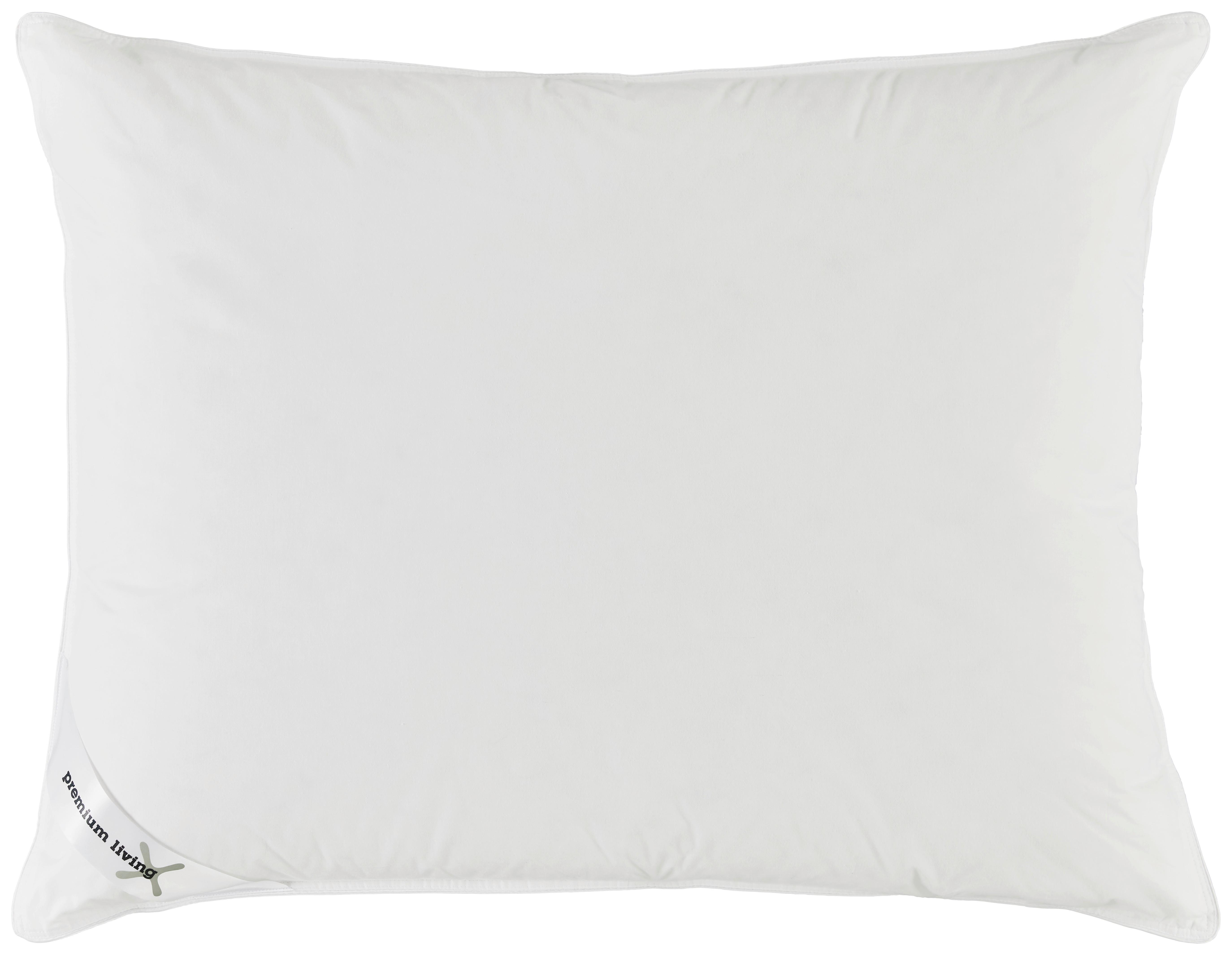 3-KAMMER-KISSEN LUNA - Weiss, Konventionell, Textil (65/100cm) - Premium Living