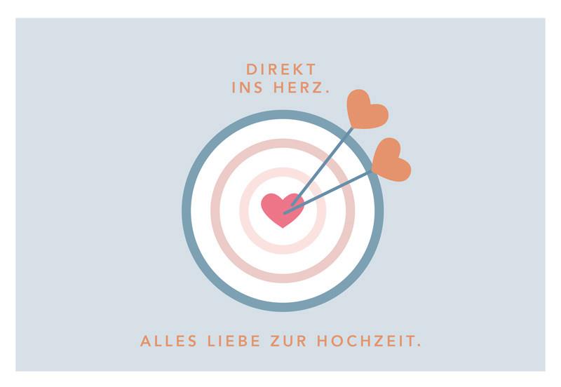 Klappkarte Kupfergold Multicolor - Basics, Papier (18/13cm)