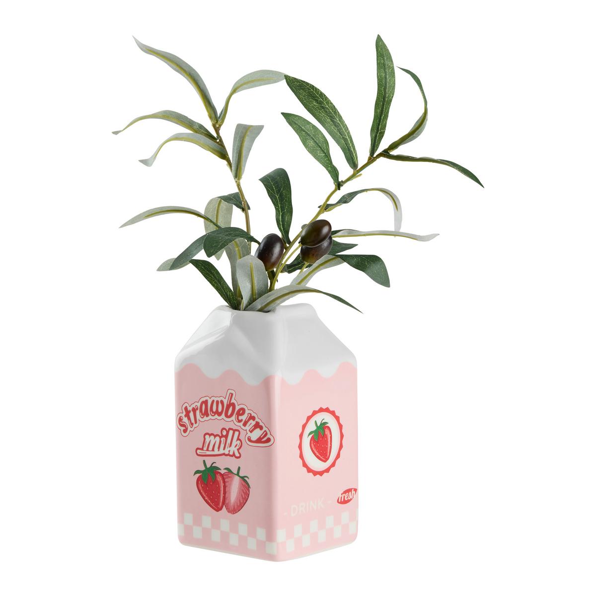 Vase Drink Multicolor - Multicolor, Keramik (8/14,5/8cm) - Mömax