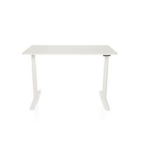 Pisalna Miza Stand Pro, Bela - bela, Moderno, kovina/leseni material (140/70/71 - 116cm) - MID.YOU